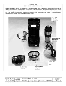 Part Location Diagram of 980004500 Hamilton Beach Lid